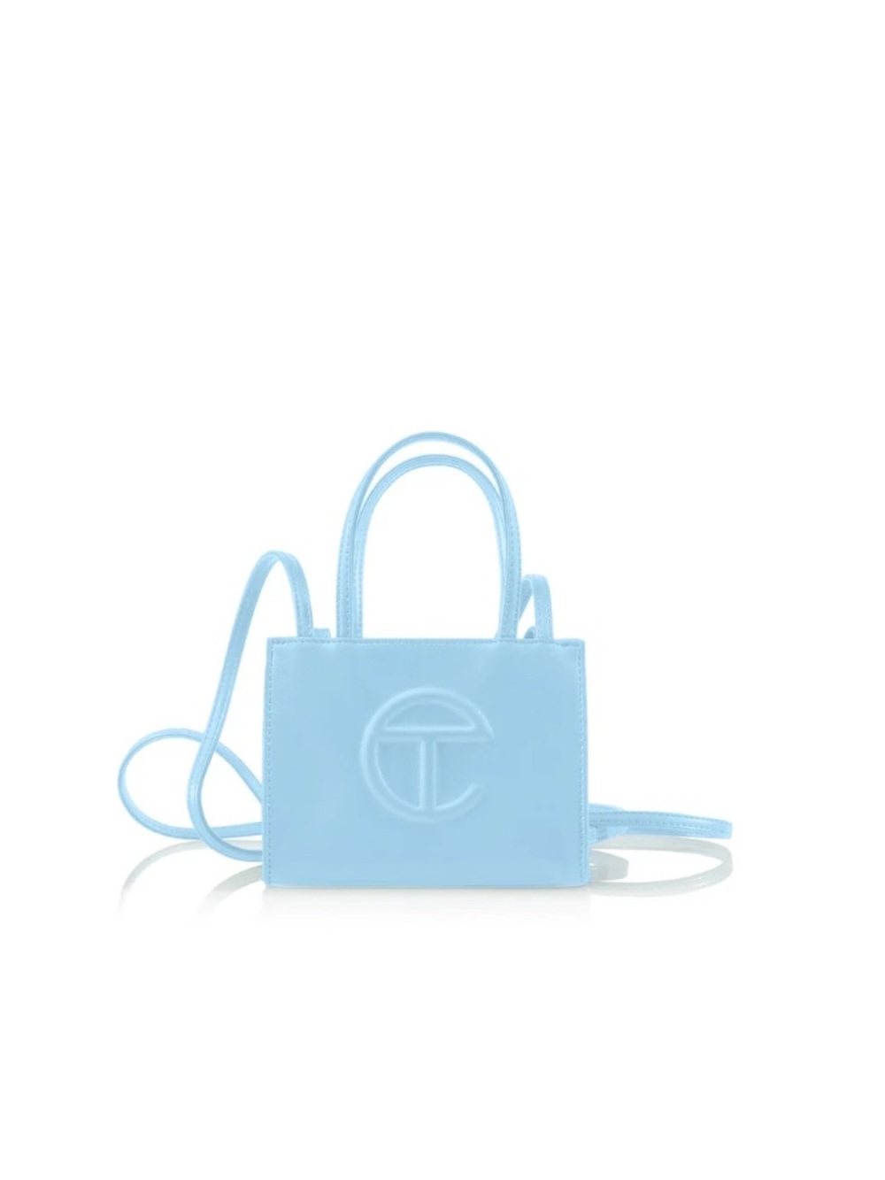 Telfar Light Blue Small Shopping Bag - Pool Blue